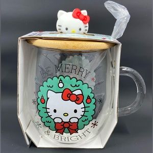 Hello Kitty glass cup